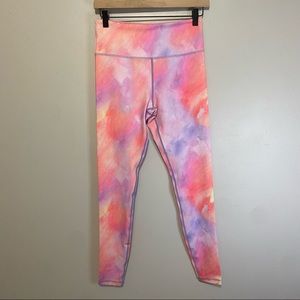 Zyia Active Sorbet Sunset Light N Tight Hi Rise Leggings Women’s Size 6-8